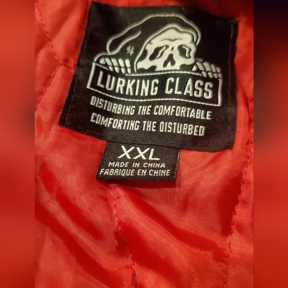 Lurking Class Mens Bomber Jacket - Picture 2 of 7